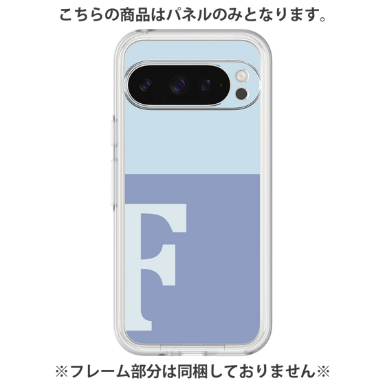 Premium Panel［ Original - initial two tone - F blue ］