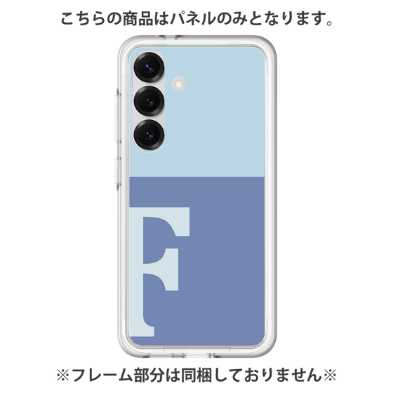 Premium Panel［ Original - initial two tone - F blue ］