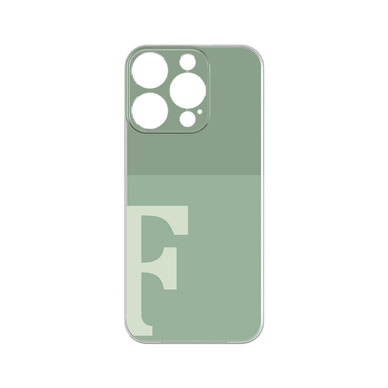 Premium Panel［ Original - initial two tone - F green ］