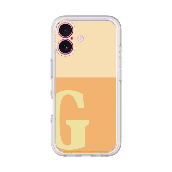 Premium Panel［ Original - initial two tone - G orange ］