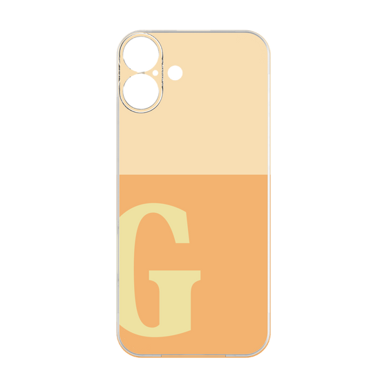 Premium Panel［ Original - initial two tone - G orange ］