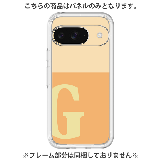 Premium Panel［ Original - initial two tone - G orange ］