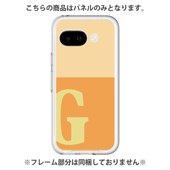 Premium Panel［ Original - initial two tone - G orange ］