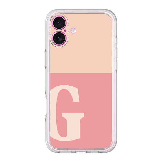 Premium Panel［ Original - initial two tone - G pink ］