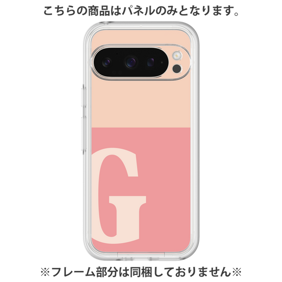 Premium Panel［ Original - initial two tone - G pink ］