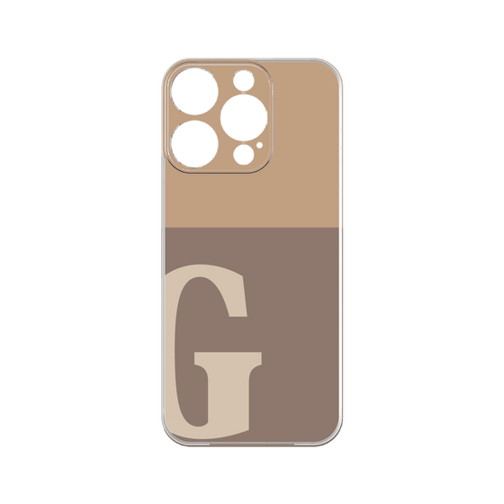 Premium Panel［ Original - initial two tone - G brown ］