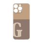 Premium Panel［ Original - initial two tone - G brown ］