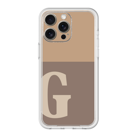 Premium Panel［ Original - initial two tone - G brown ］