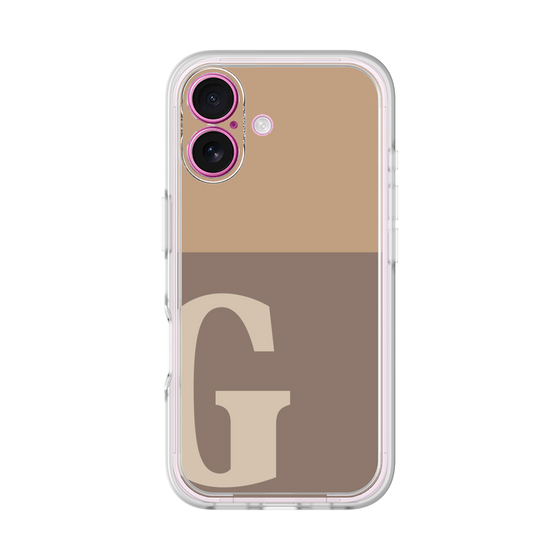 Premium Panel［ Original - initial two tone - G brown ］