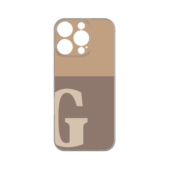 Premium Panel［ Original - initial two tone - G brown ］