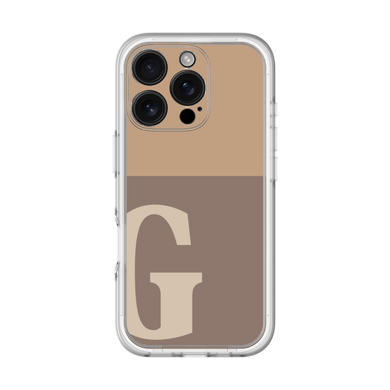Premium Panel［ Original - initial two tone - G brown ］