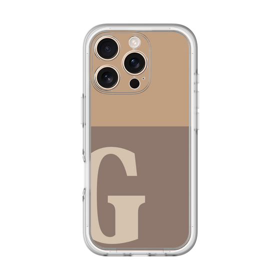 Premium Panel［ Original - initial two tone - G brown ］