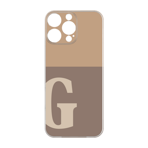 Premium Panel［ Original - initial two tone - G brown ］