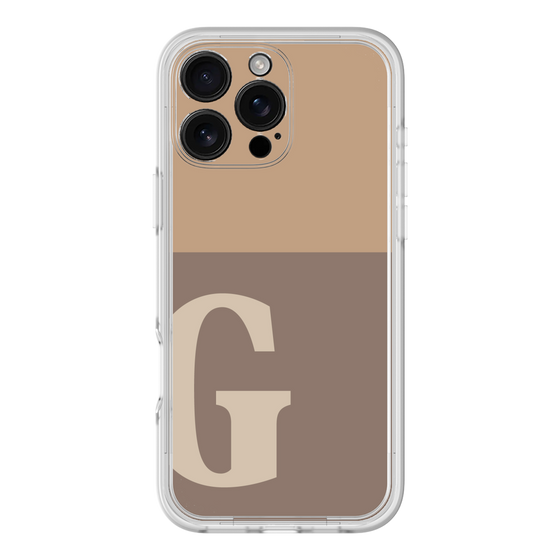 Premium Panel［ Original - initial two tone - G brown ］