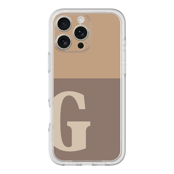 Premium Panel［ Original - initial two tone - G brown ］