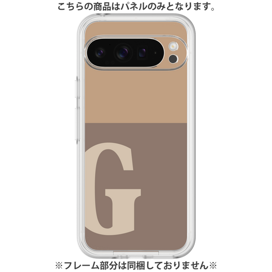 Premium Panel［ Original - initial two tone - G brown ］