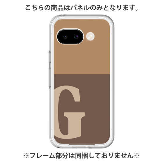 Premium Panel［ Original - initial two tone - G brown ］