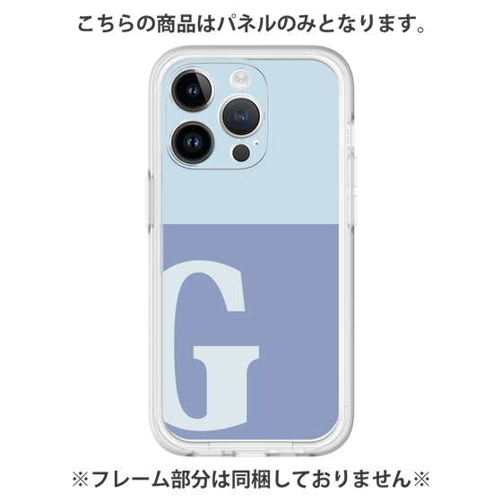 Premium Panel［ Original - initial two tone - G blue ］