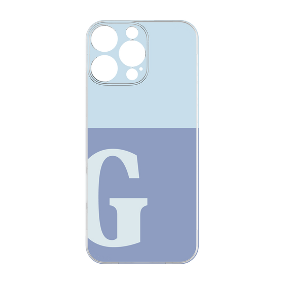 Premium Panel［ Original - initial two tone - G blue ］