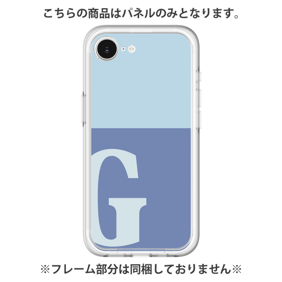 Premium Panel［ Original - initial two tone - G blue ］