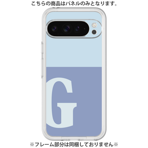 Premium Panel［ Original - initial two tone - G blue ］