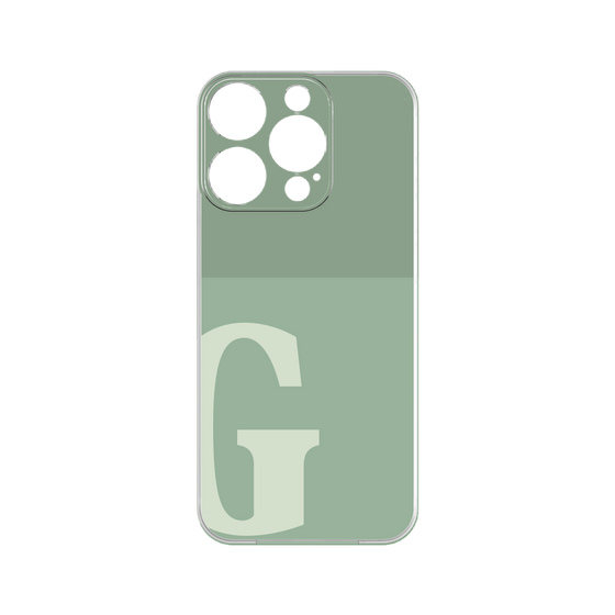 Premium Panel［ Original - initial two tone - G green ］