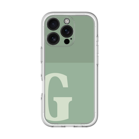 Premium Panel［ Original - initial two tone - G green ］