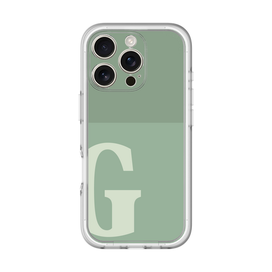 Premium Panel［ Original - initial two tone - G green ］
