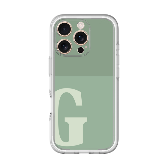 Premium Panel［ Original - initial two tone - G green ］