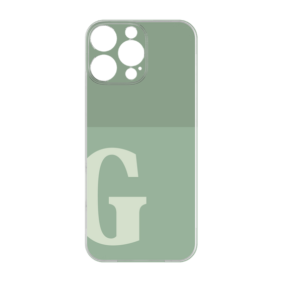 Premium Panel［ Original - initial two tone - G green ］