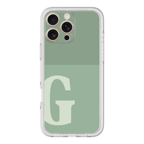 Premium Panel［ Original - initial two tone - G green ］
