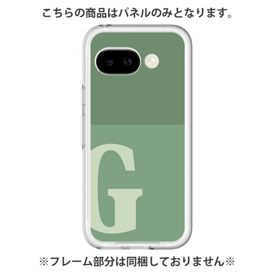 Premium Panel［ Original - initial two tone - G green ］