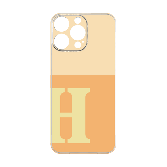 Premium Panel［ Original - initial two tone - H orange ］