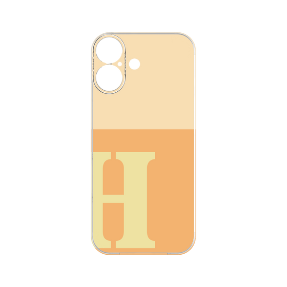 Premium Panel［ Original - initial two tone - H orange ］