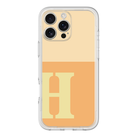 Premium Panel［ Original - initial two tone - H orange ］