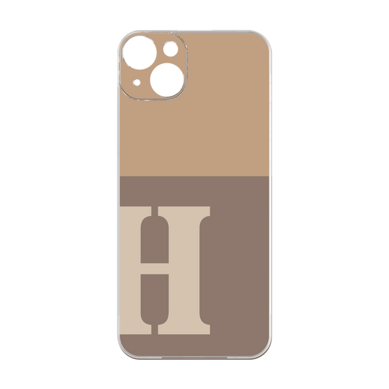 Premium Panel［ Original - initial two tone - H brown ］