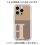 Premium Panel［ Original - initial two tone - H brown ］