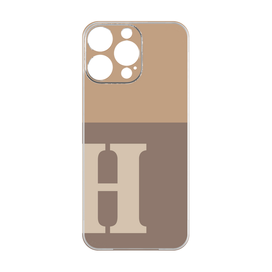 Premium Panel［ Original - initial two tone - H brown ］