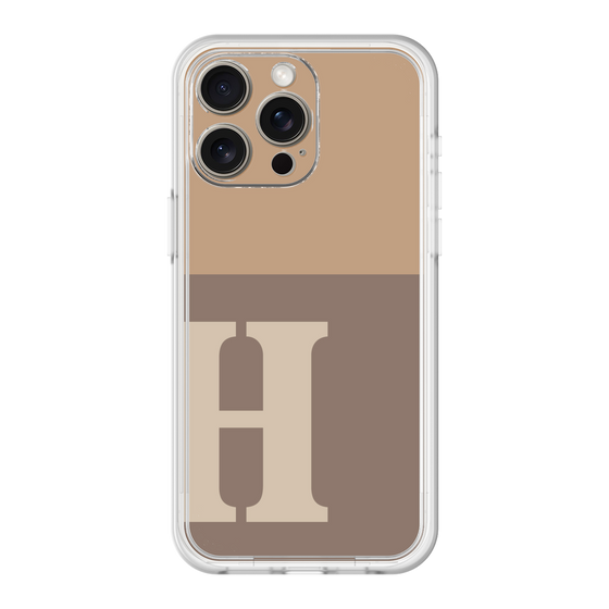 Premium Panel［ Original - initial two tone - H brown ］