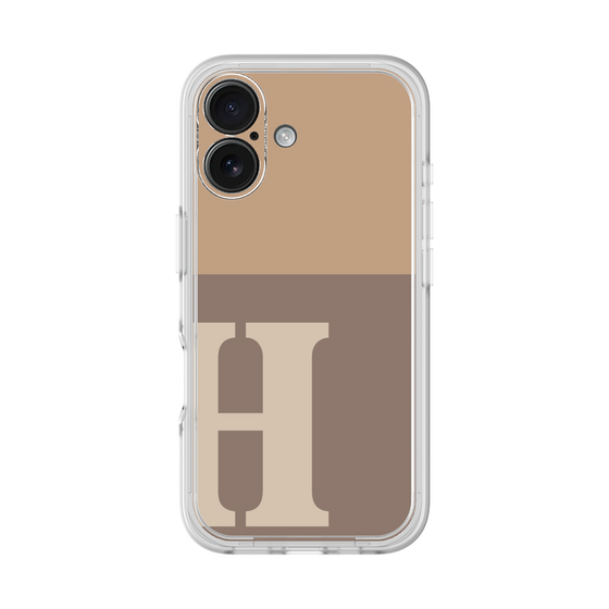 Premium Panel［ Original - initial two tone - H brown ］