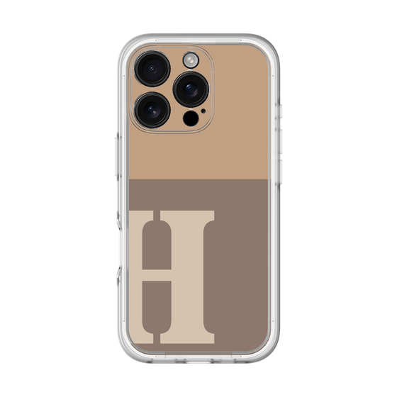 Premium Panel［ Original - initial two tone - H brown ］
