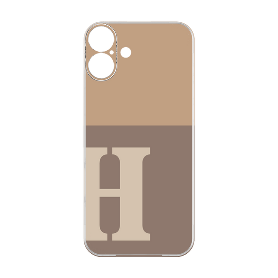 Premium Panel［ Original - initial two tone - H brown ］