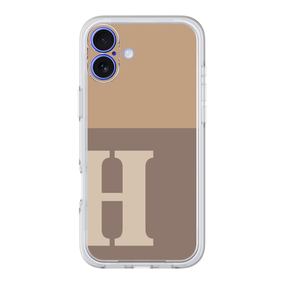 Premium Panel［ Original - initial two tone - H brown ］
