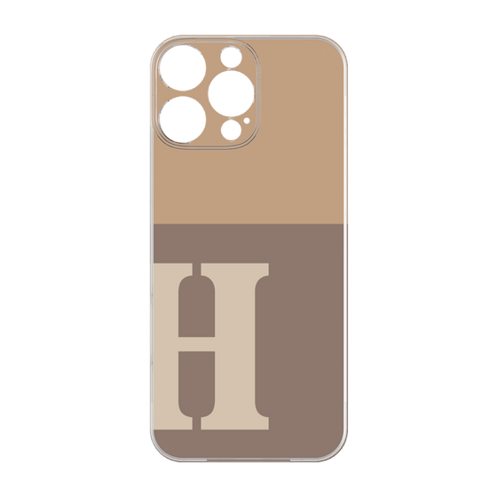 Premium Panel［ Original - initial two tone - H brown ］