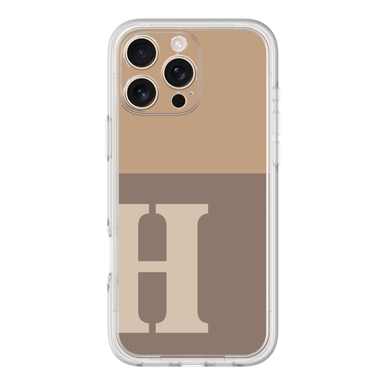 Premium Panel［ Original - initial two tone - H brown ］