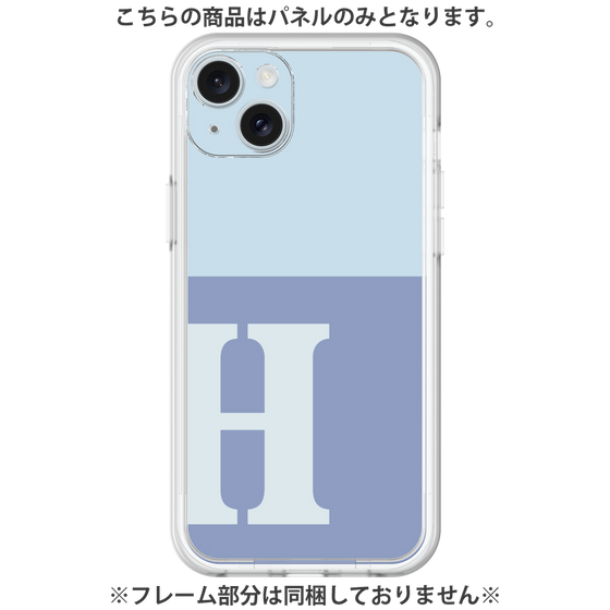 Premium Panel［ Original - initial two tone - H blue ］