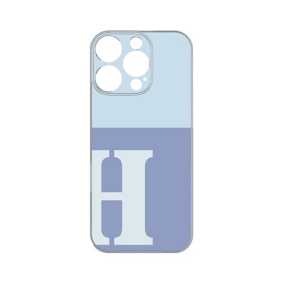 Premium Panel［ Original - initial two tone - H blue ］