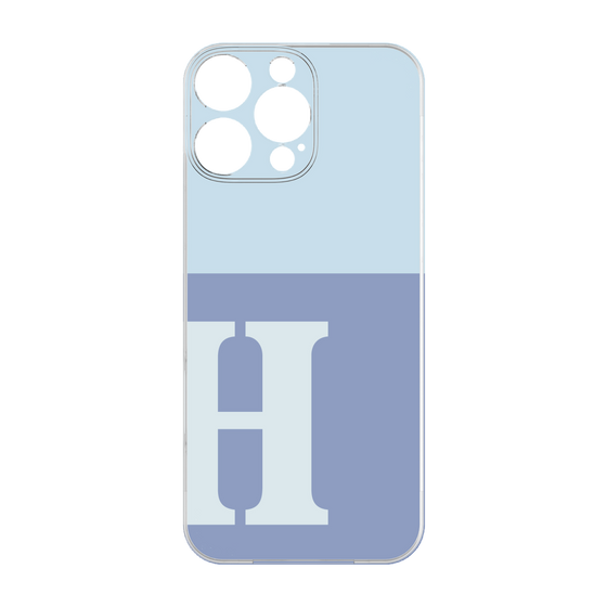 Premium Panel［ Original - initial two tone - H blue ］
