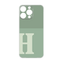 Premium Panel［ Original - initial two tone - H green ］
