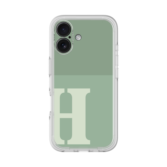 Premium Panel［ Original - initial two tone - H green ］